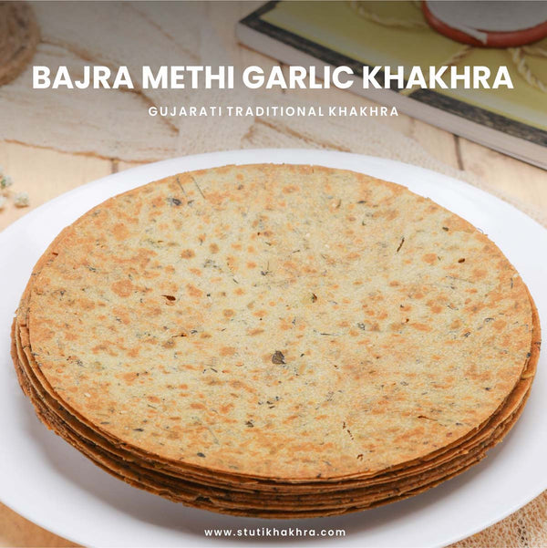 Bajri Methi Garlic Khakhra - 200g