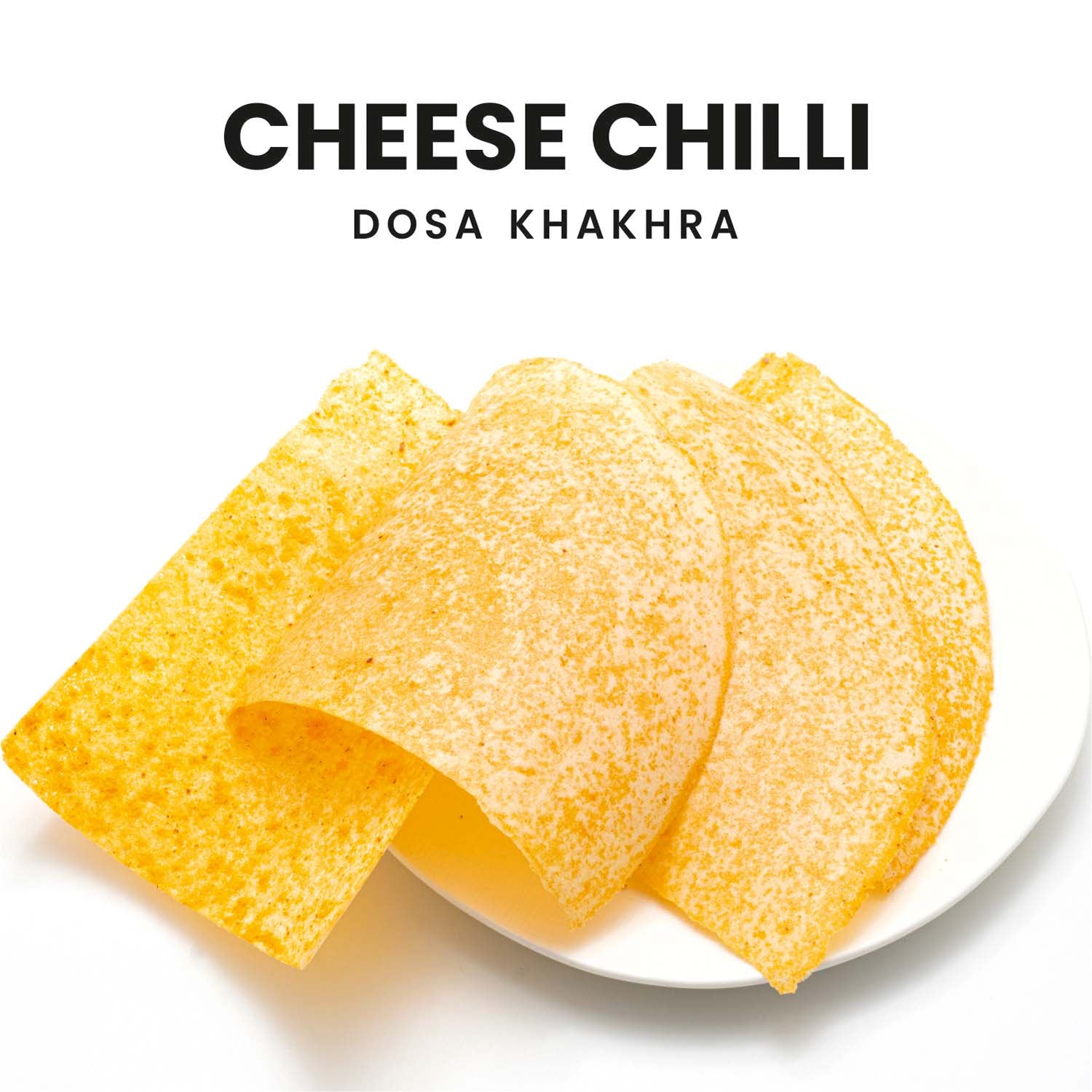 Dosa Khakhra Cheese Chilly Chatka (12 Pcs) Stuti Khakhra