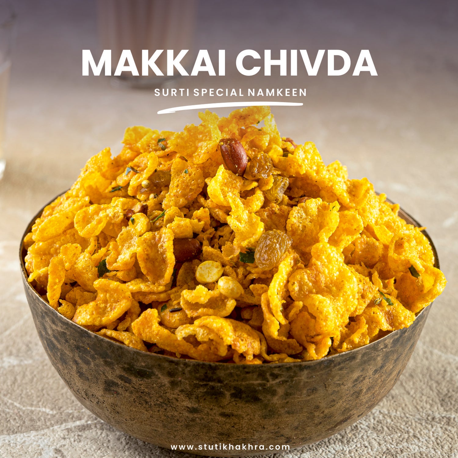 Makkai Chivda Mix - 200g – Stuti Khakhra