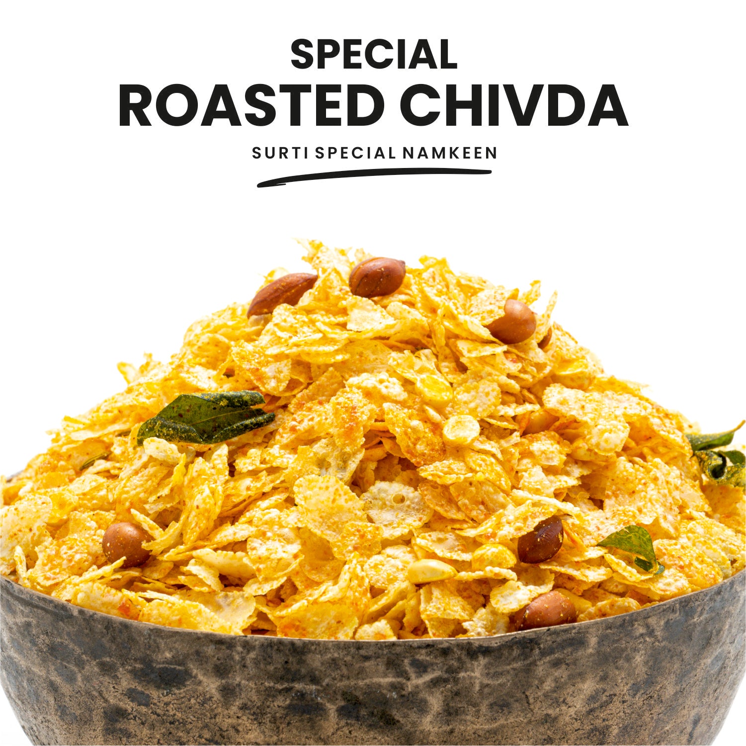 Chivda Types Special Roasted Chivda - 250g – Stuti Khakhra