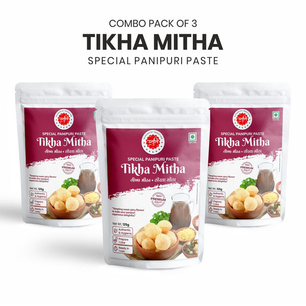 Tikha Mitha - Panipuri Paste (Pack of 3)