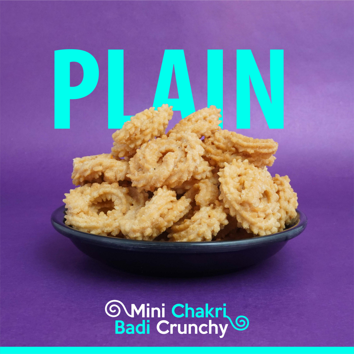 Plain - Mini Chakri (120g) – Stuti Khakhra